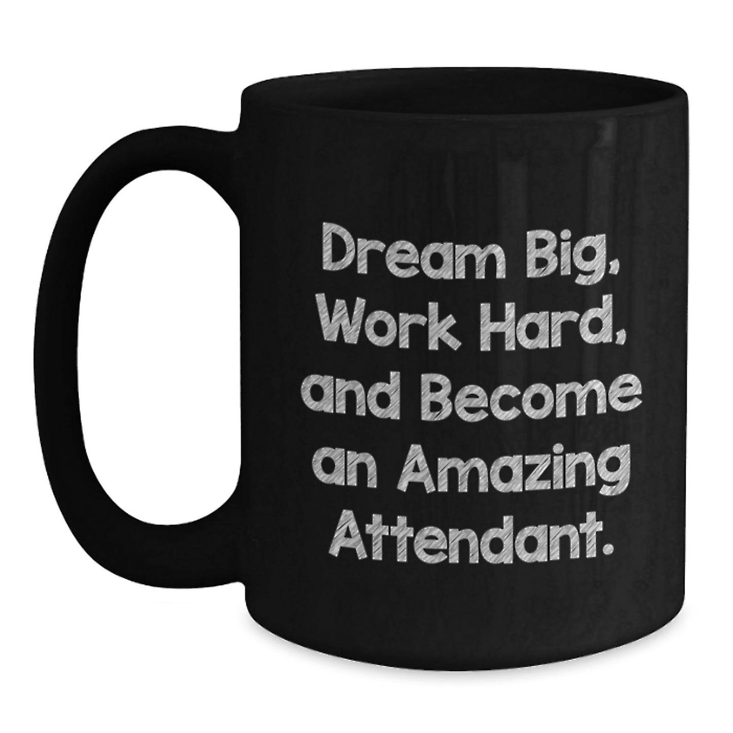 Funny Attendant Gifts from Friends for Attendant, Black Coffee Mug, Christmas Unique Gifts for Men, Women, Coworkers, Family - The Buy Boom