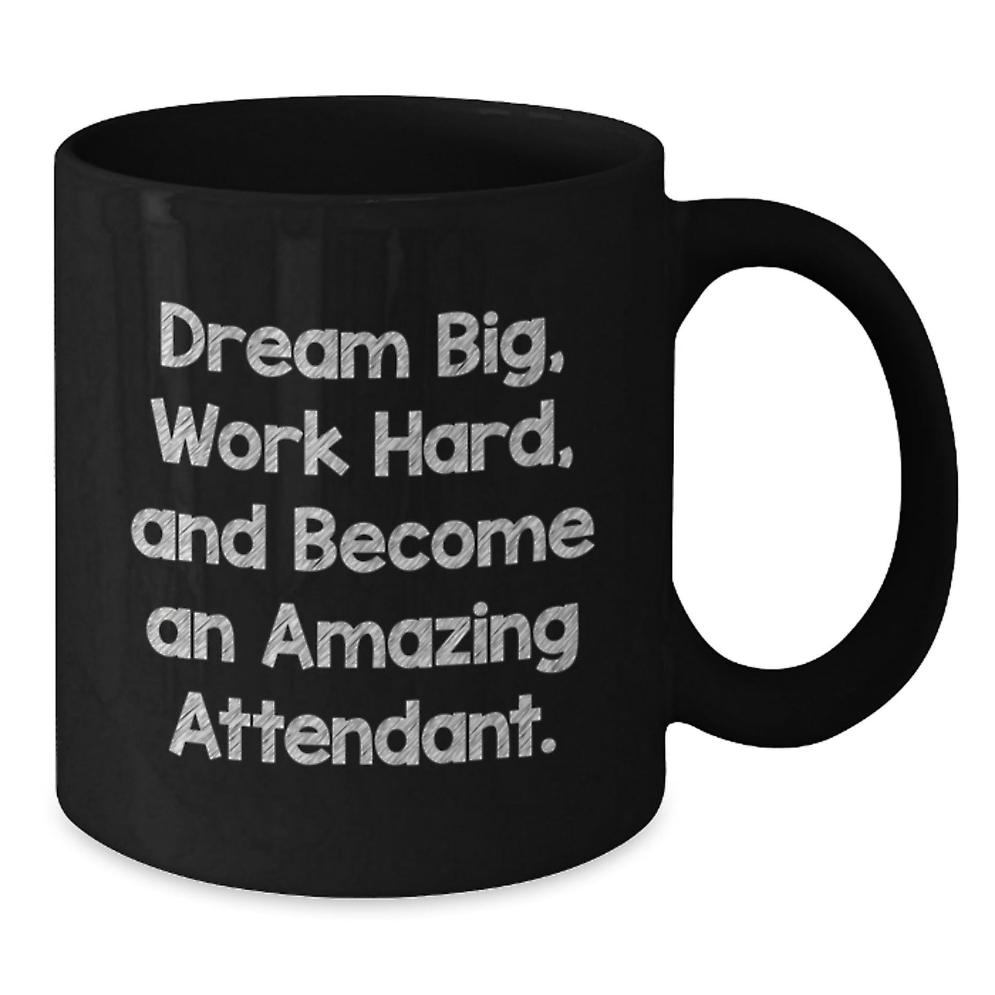 Funny Attendant Gifts from Friends for Attendant, Black Coffee Mug, Christmas Unique Gifts for Men, Women, Coworkers, Family - The Buy Boom