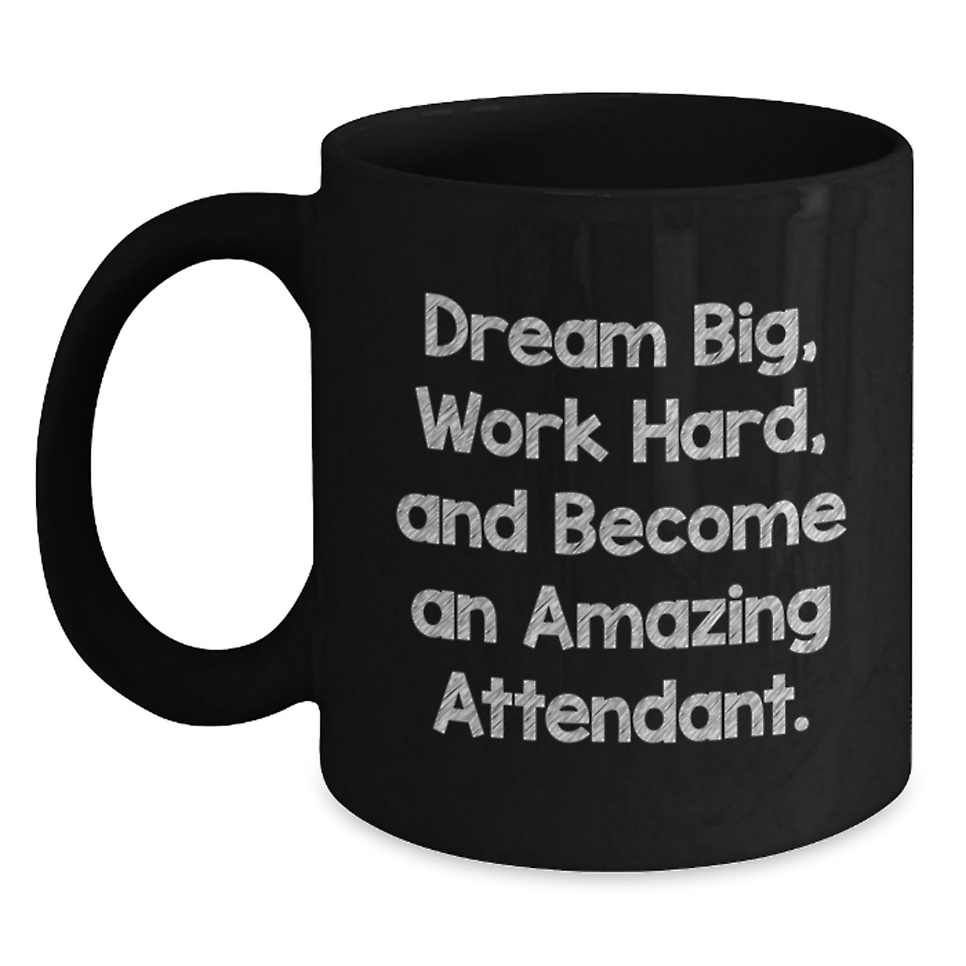 Funny Attendant Gifts from Friends for Attendant, Black Coffee Mug, Christmas Unique Gifts for Men, Women, Coworkers, Family - The Buy Boom
