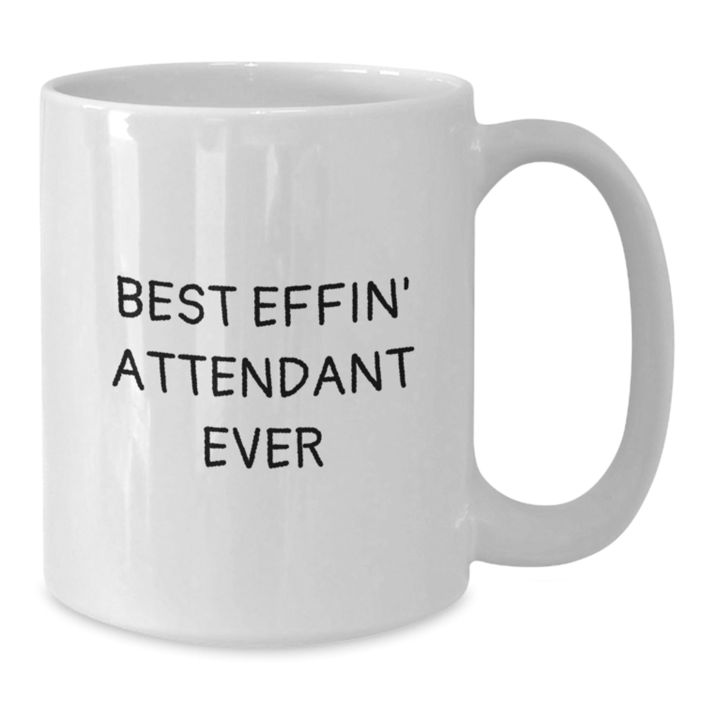 Funny Attendant Quotes White Coffee Mug Gifts from Friends for Graduation Unique Gifts - The Buy Boom