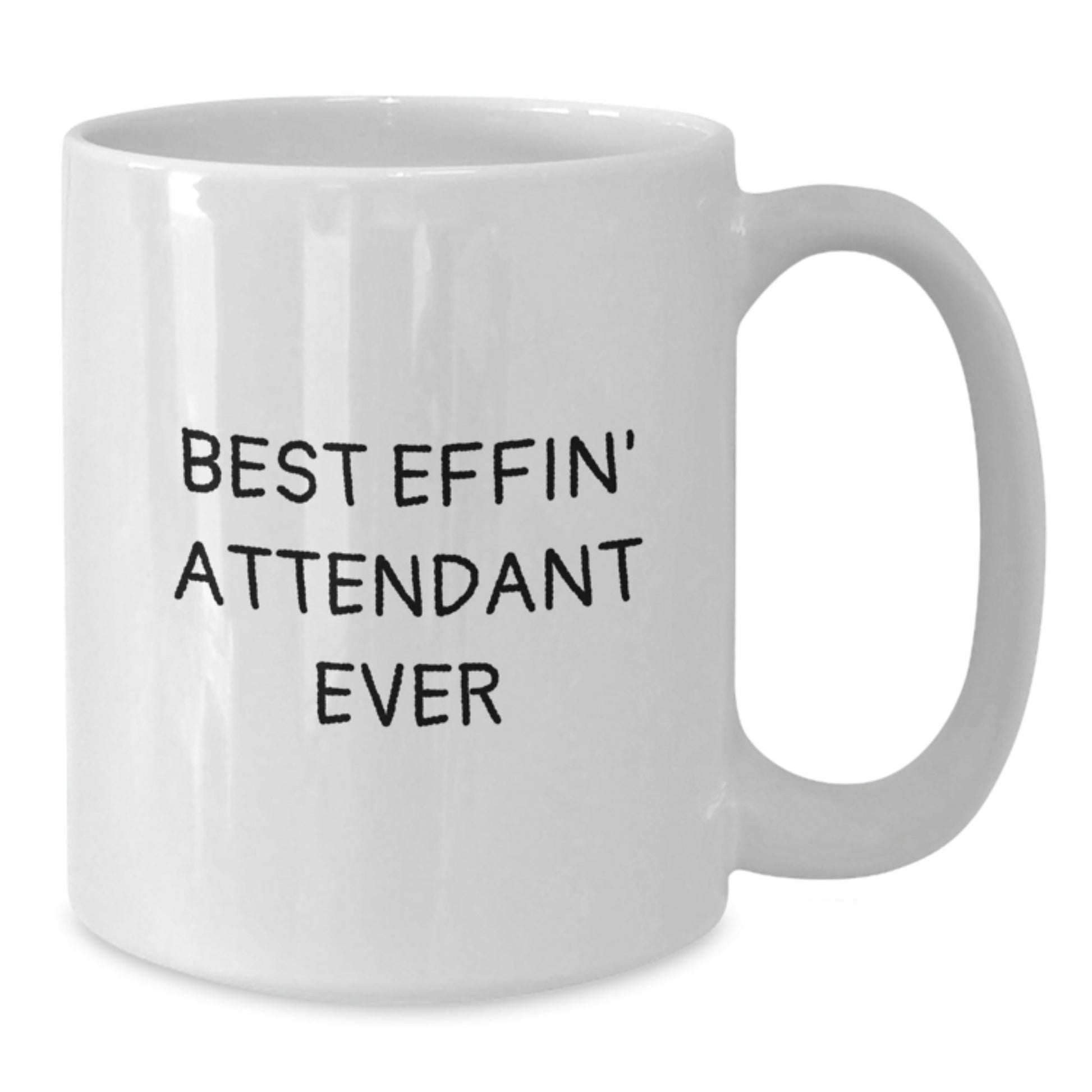 Funny Attendant Quotes White Coffee Mug Gifts from Friends for Graduation Unique Gifts - The Buy Boom