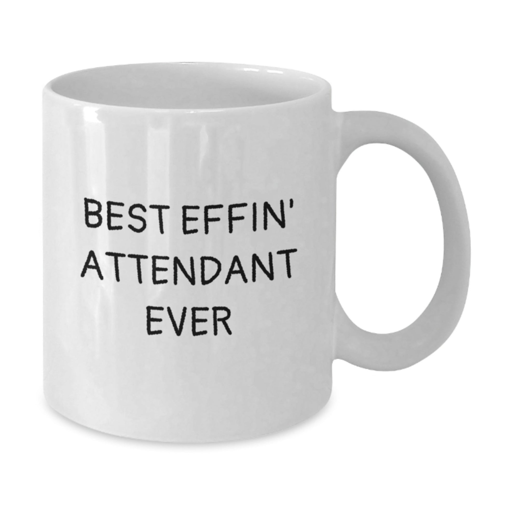 Funny Attendant Quotes White Coffee Mug Gifts from Friends for Graduation Unique Gifts - The Buy Boom
