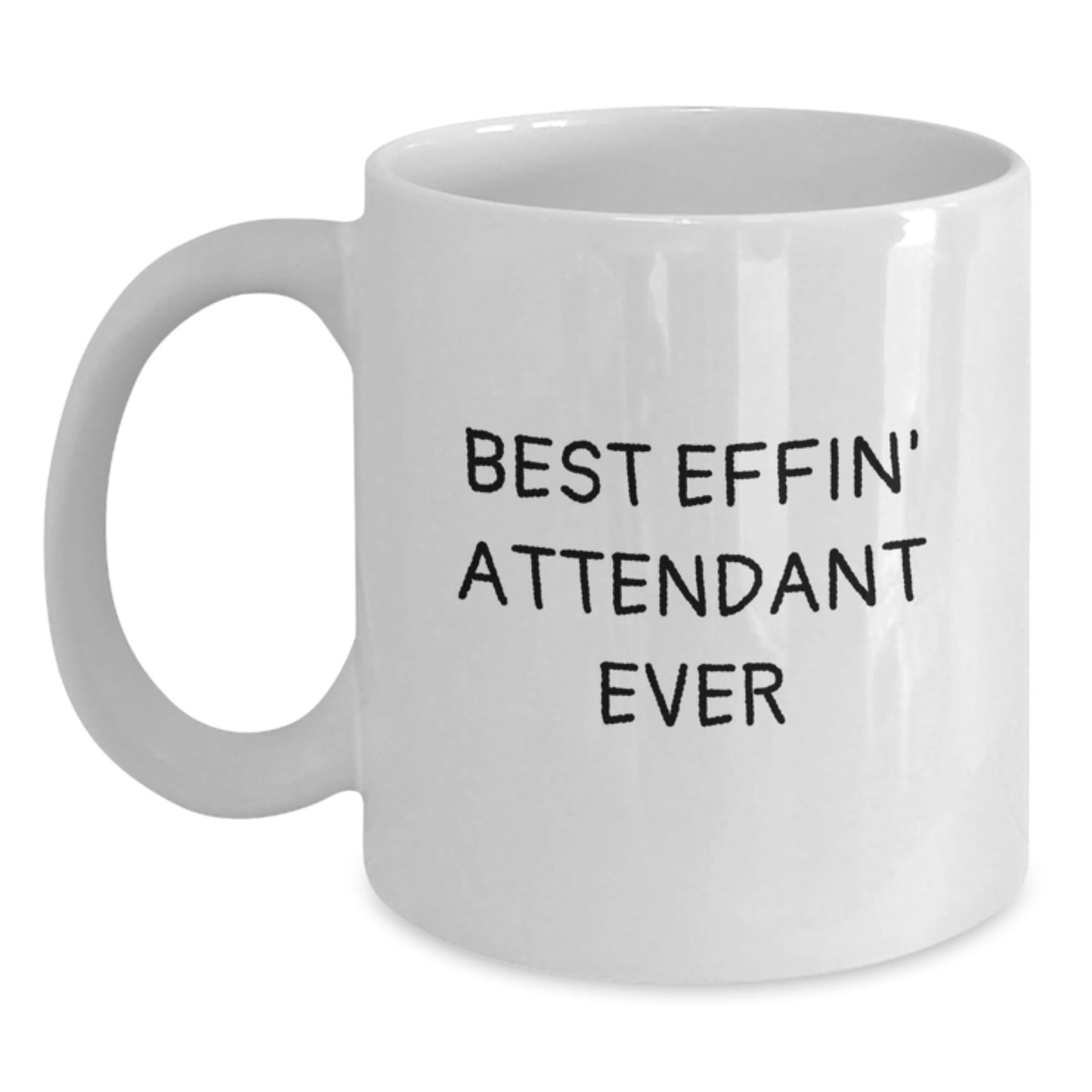 Funny Attendant Quotes White Coffee Mug Gifts from Friends for Graduation Unique Gifts - The Buy Boom