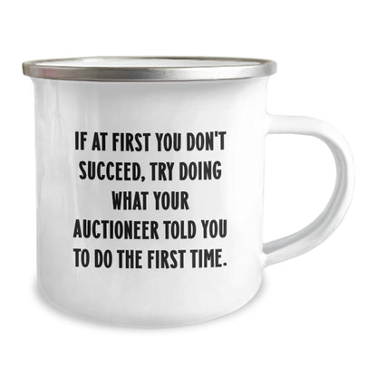 Funny Auctioneer Gifts from Men to Friends Christmas Unique Auctioneer Humor Mug - The Buy Boom