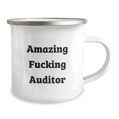Funny Auditor Gifts, Amazing Quote Camping Mug for Men, Gifts from Coworkers, Perfect Birthday Unique Gifts for Auditors - The Buy Boom