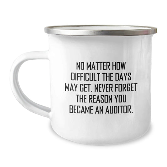 Funny Auditor Gifts Christmas Unique Mugs for Men from Friends, Funny Auditor Quote Camping Mug, Inspirational Auditor Enthusiast Gifts for Christmas - The Buy Boom
