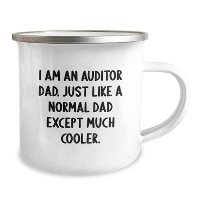 Funny Auditor Gifts for Men, Christmas Unique Gifts from Dad, I Am An Auditor Dad Camping Mug - The Buy Boom