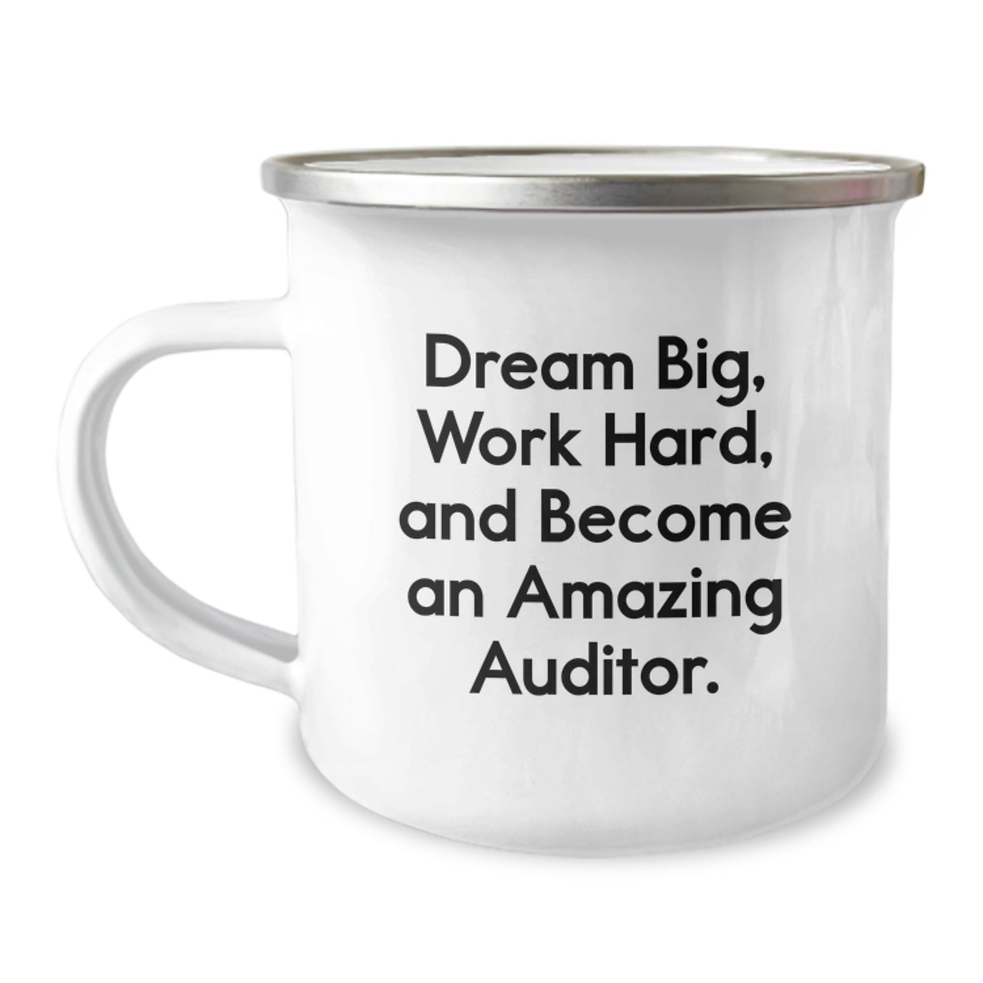Funny Auditor Gifts from Family - Dream Big, Work Hard, Become Amazing Auditor Christmas Unique Mugs for Men, Women, and Coworkers - The Buy Boom