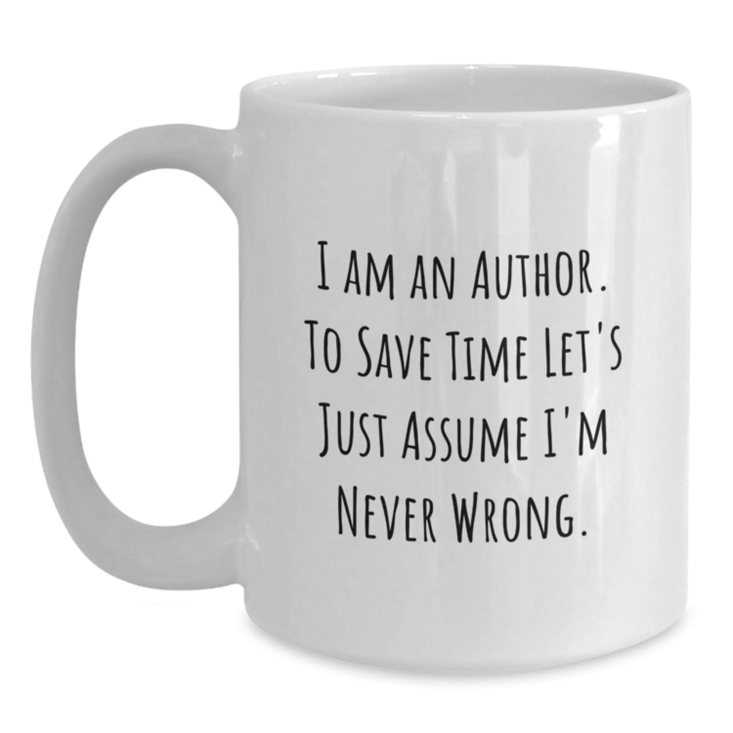 Funny Author Gifts from Friends for Author Men White Coffee Mugs Christmas Unique Gifts - The Buy Boom