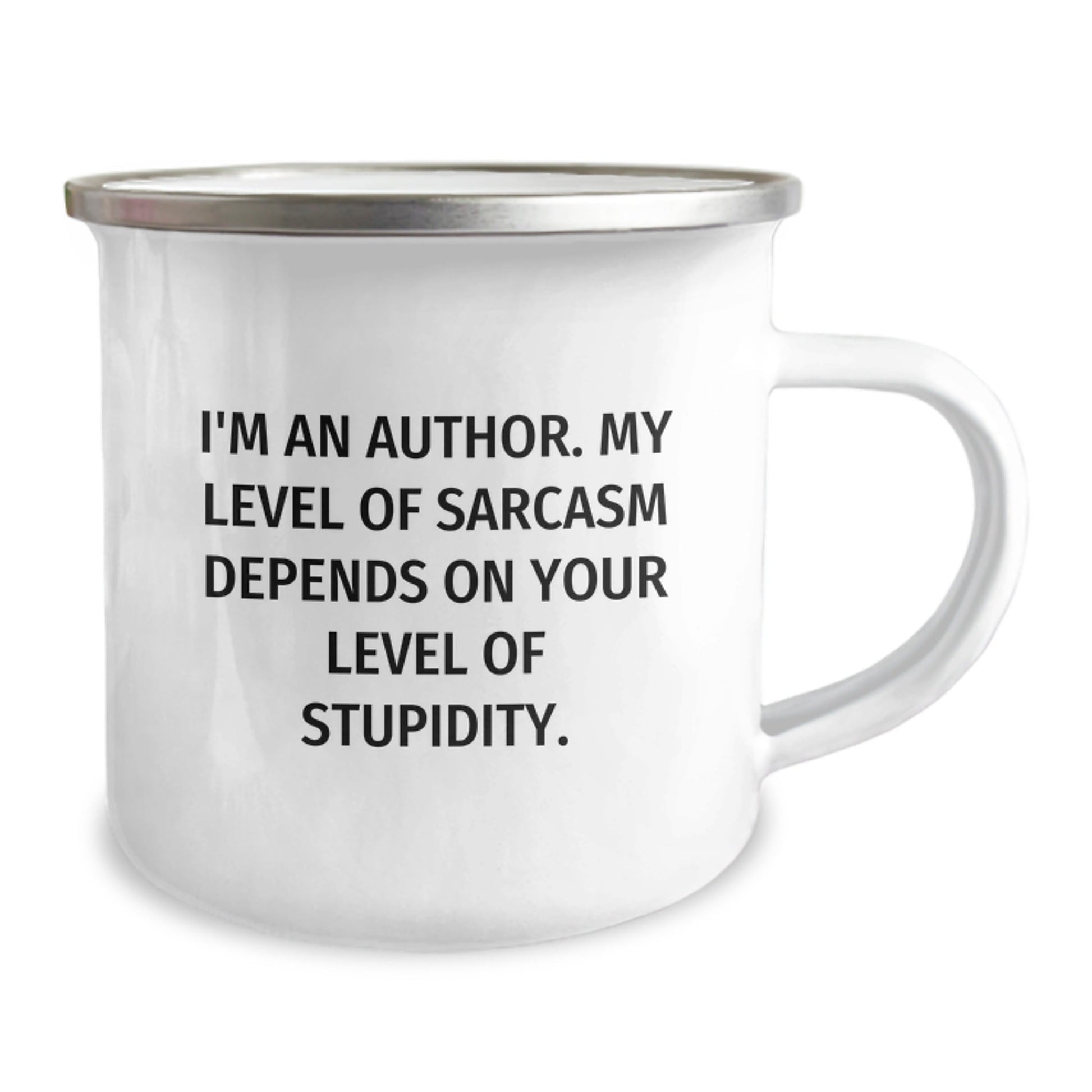 Funny Author Gifts from Friends for Men, Unique Christmas Unique Gifts for Author, Camping Mug for Author - The Buy Boom