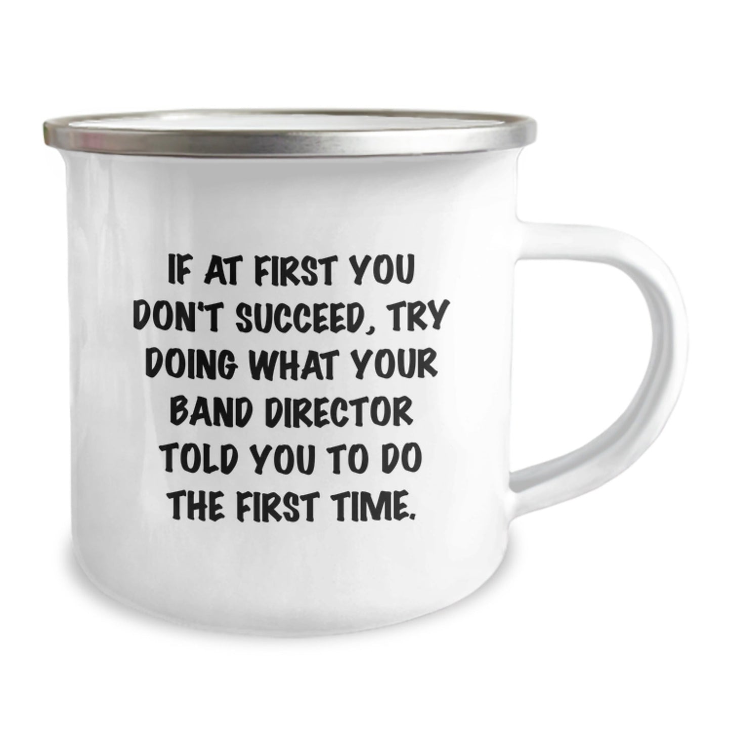 Funny Band Director Gifts for Men - Christmas Unique Gifts from Family - Camping Mug with Inspirational Quote - The Buy Boom