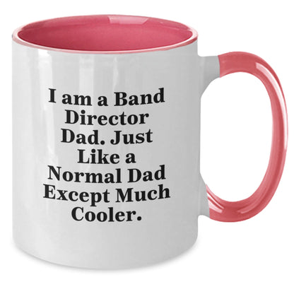 Funny Band Director Gifts from Men for Band Director Dad Coffee Mug - Christmas Unique Mug - The Buy Boom