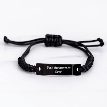 Funny Best Accountant Ever Gifts from Friends for Graduation Unique Rope Brackets - The Buy Boom