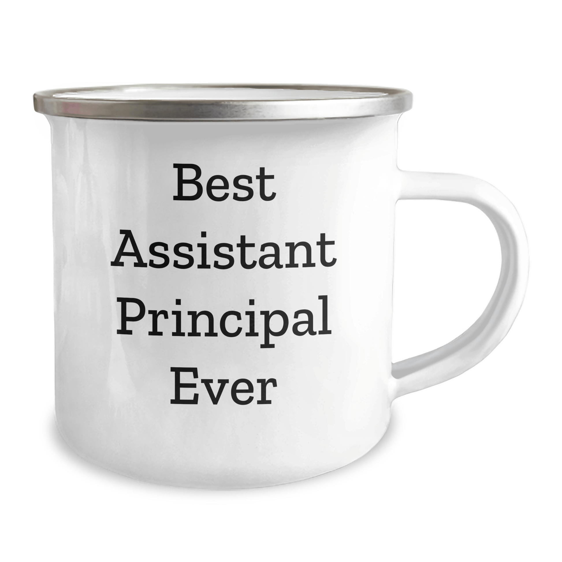 Funny Best Assistant Principal Ever Gift for Him from Friends to Assistant Principal Camping Mug, Perfect for Graduation Unique Gifts - The Buy Boom