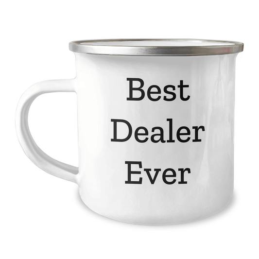 Funny Best Dealer Ever Camping Mug Gifts from Family for Father's Day - The Buy Boom