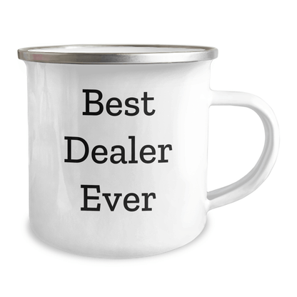 Funny Best Dealer Ever Camping Mug Gifts from Family for Father's Day - The Buy Boom