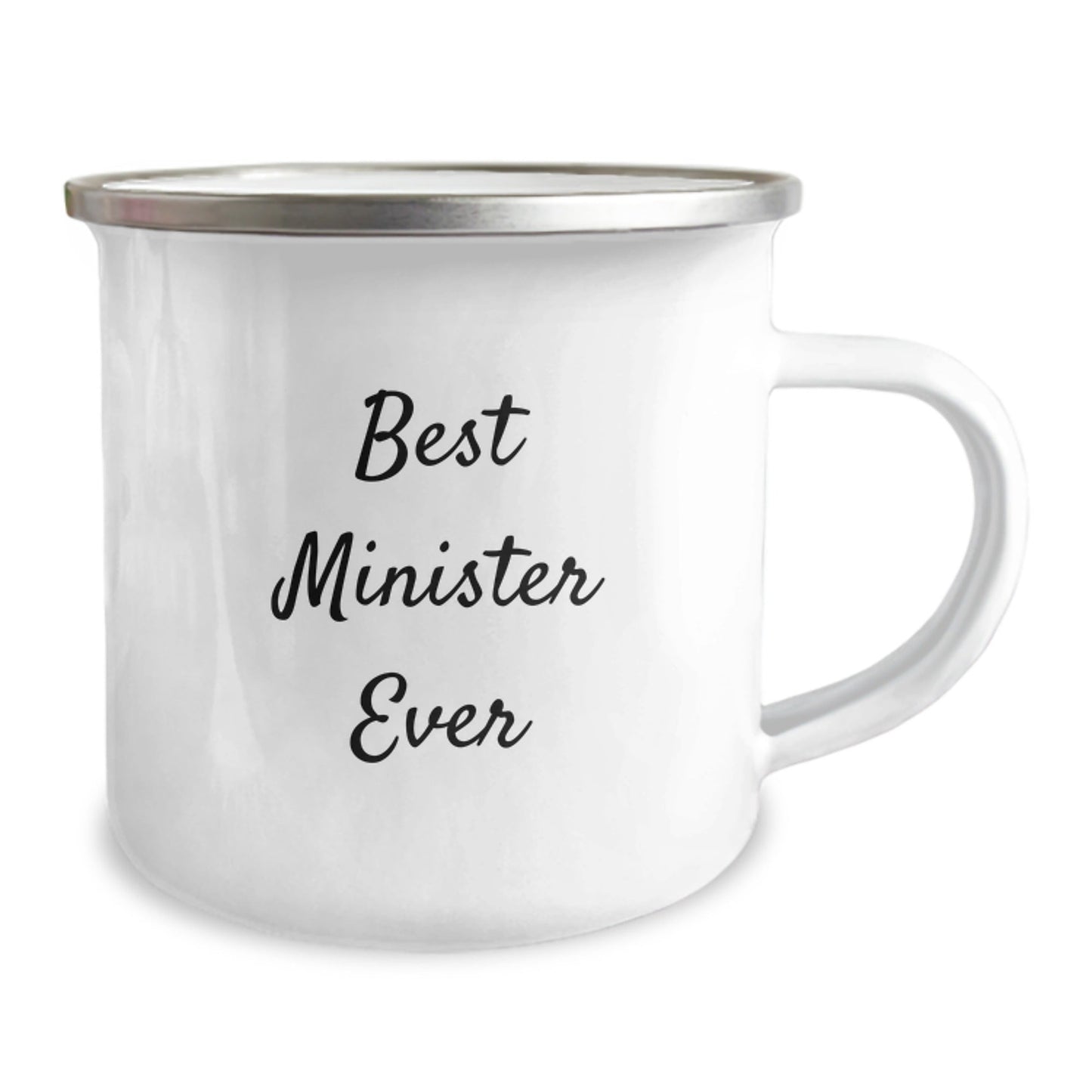 Funny Best Minister Ever Camping Mug Gifts from Friends for Graduation - The Buy Boom