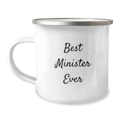 Funny Best Minister Ever Camping Mug Gifts from Friends for Graduation - The Buy Boom