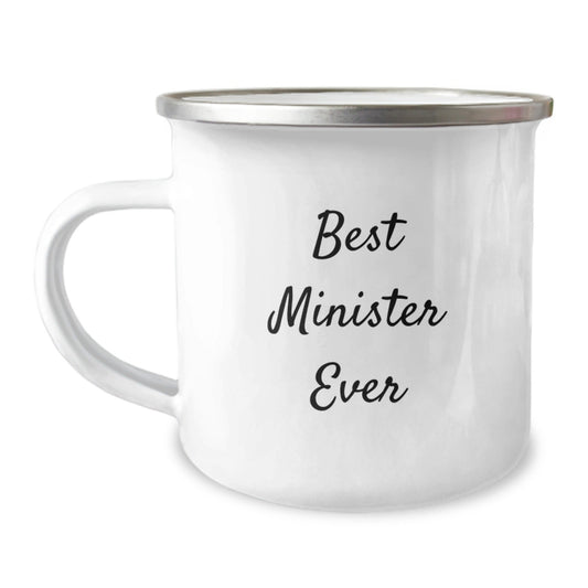Funny Best Minister Ever Camping Mug Gifts from Friends for Graduation - The Buy Boom