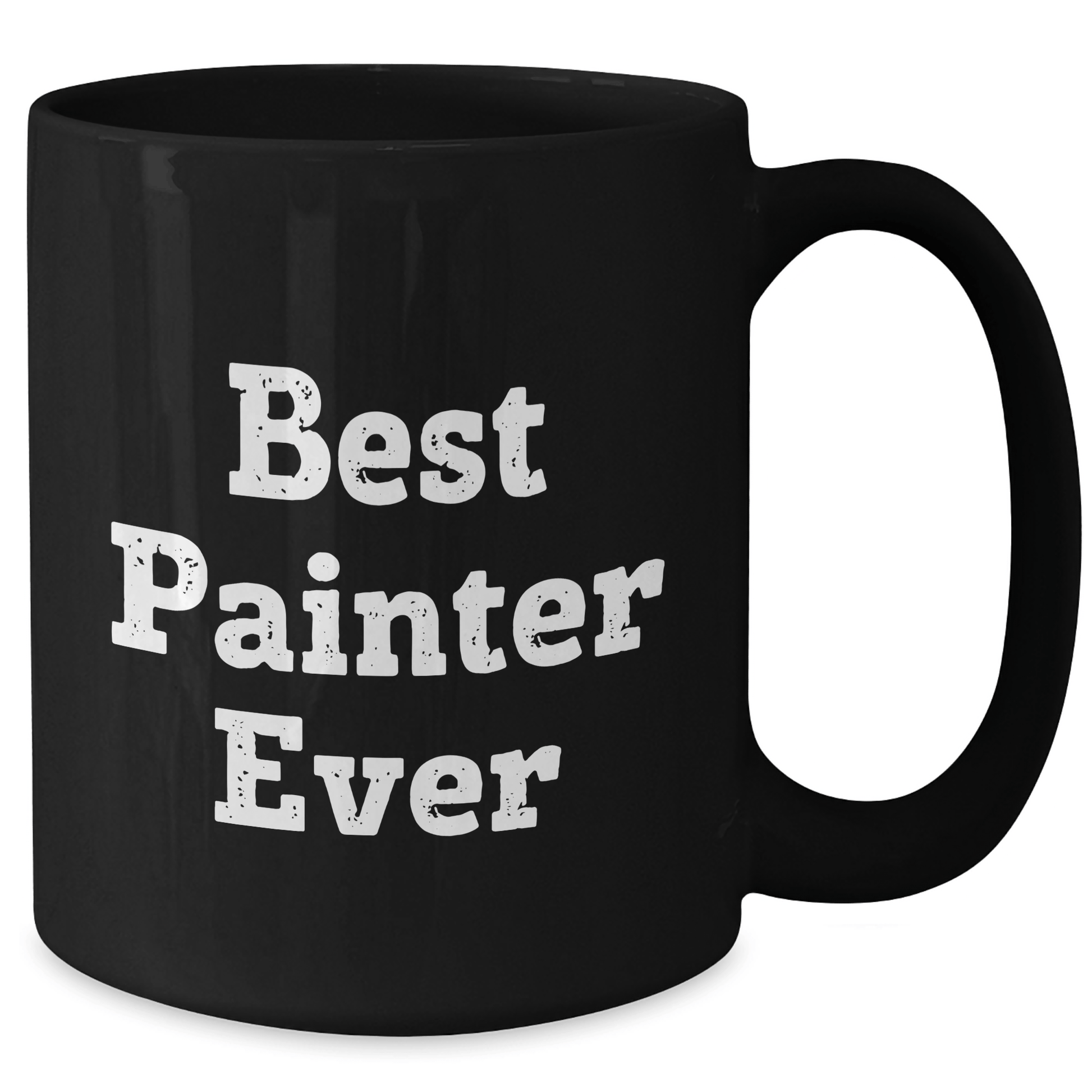 Funny Best Painter Ever Gifts for Men, Black Coffee Mug for Painter, Father's Day Unique Gifts from Family to Painter - The Buy Boom