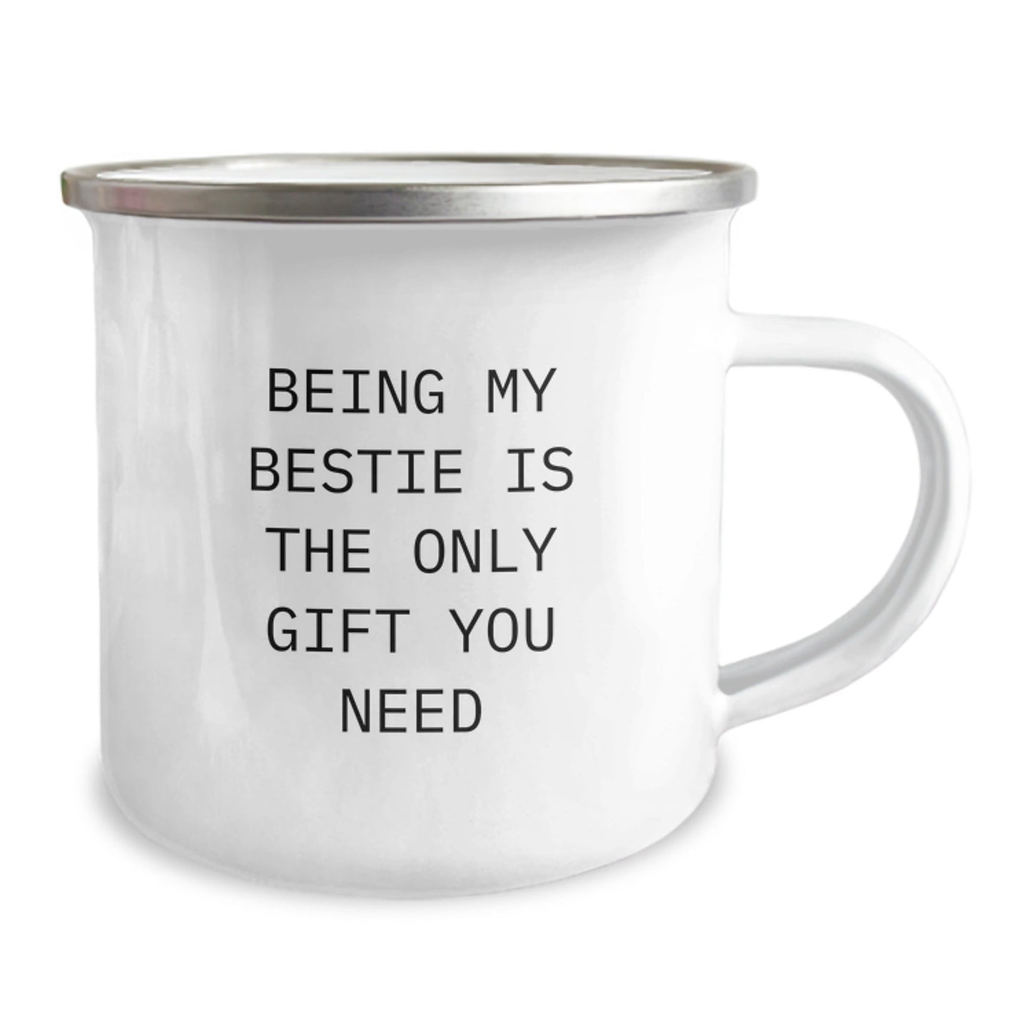 Funny Bestie Gifts for Her, Camping Mug for Bestie Friend, Unique Christmas Unique Gifts from Men, Women, Friends to Bestie - The Buy Boom