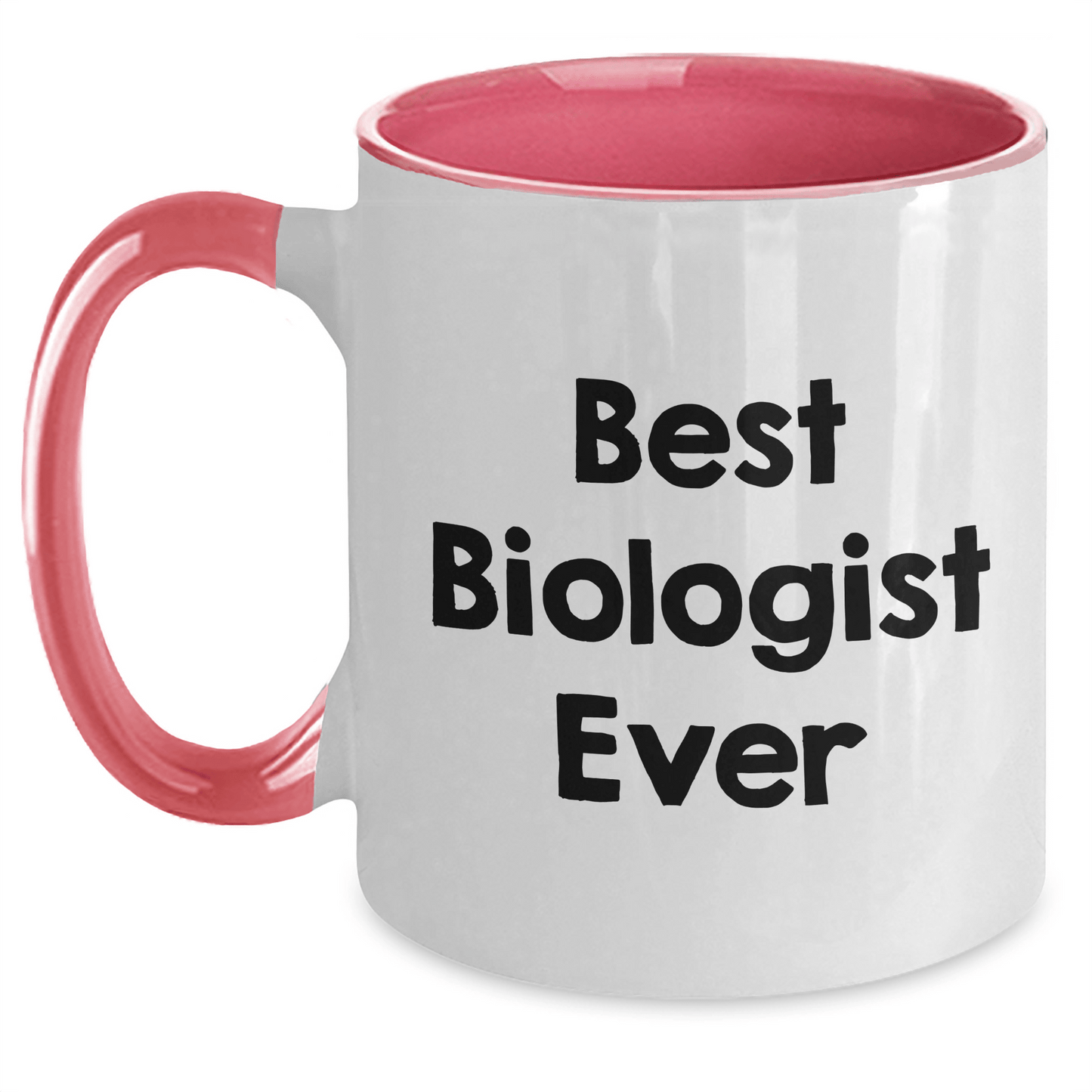Funny Biologist Gifts - Best Biologist Ever Quote Two Tone Coffee Mug for Graduation, Gifts from Friends, Family, Coworkers to Biologists - The Buy Boom