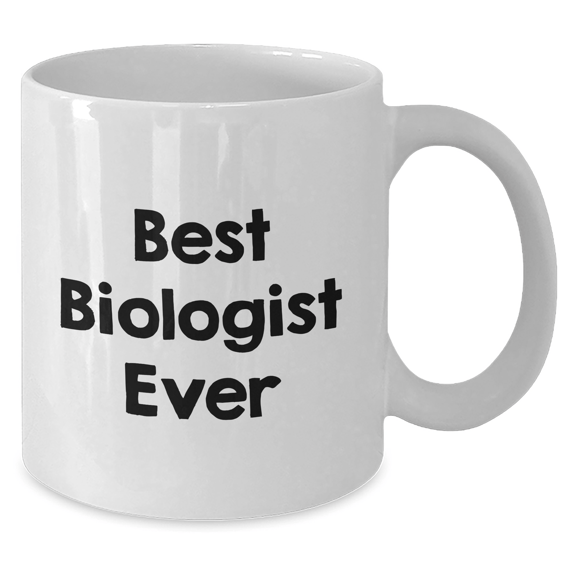 Funny Biologist Gifts, Best Biologist Ever Quote, White Coffee Mug, Graduation Unique Gifts from Women to Biologist Friends and Family - The Buy Boom