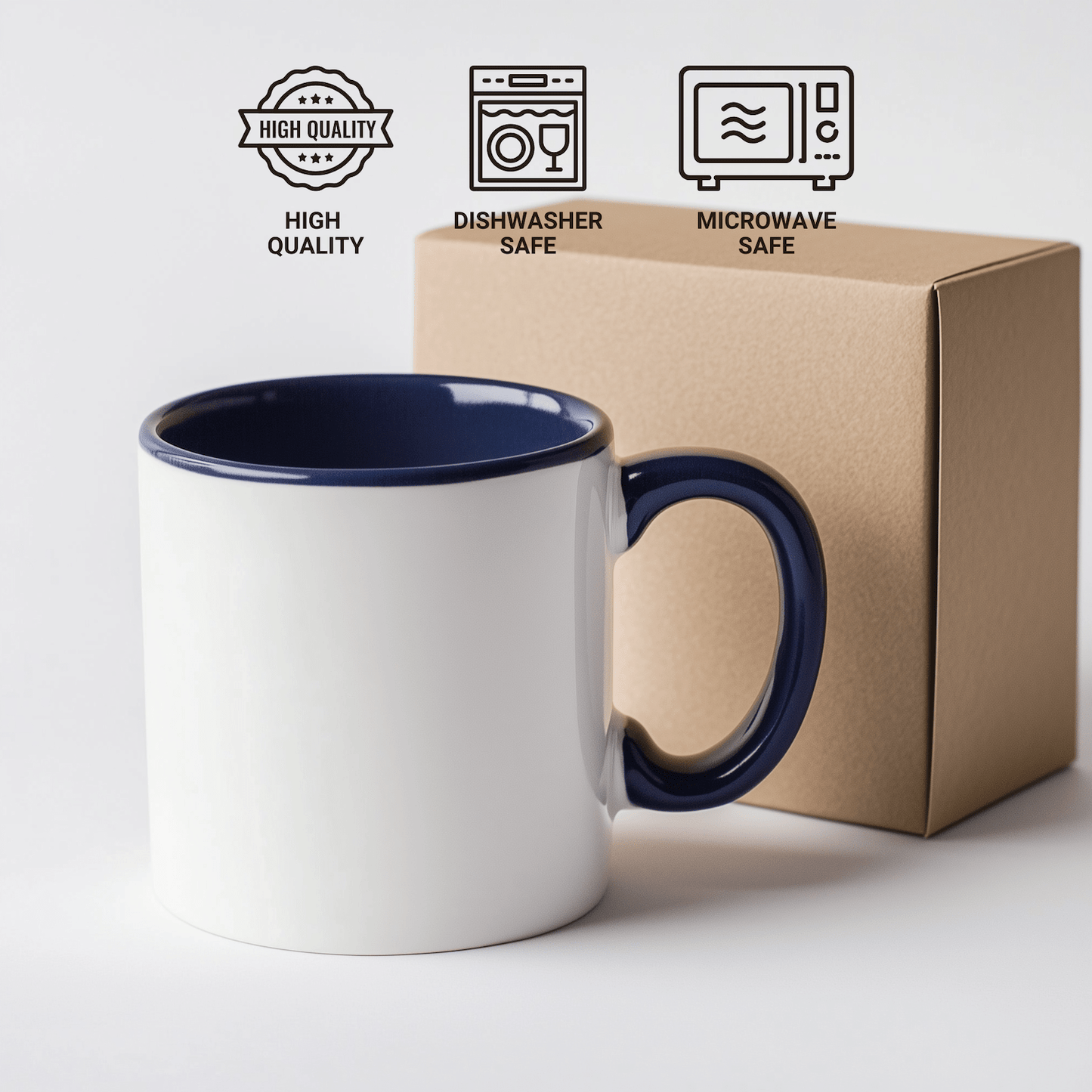 Funny Biologist Gifts for Him - 'I'm A Biologist. Not A Magician...' Two Tone Coffee Mug, Gifts from Men, Gifts for Biologist Fathers on Father's Day - The Buy Boom
