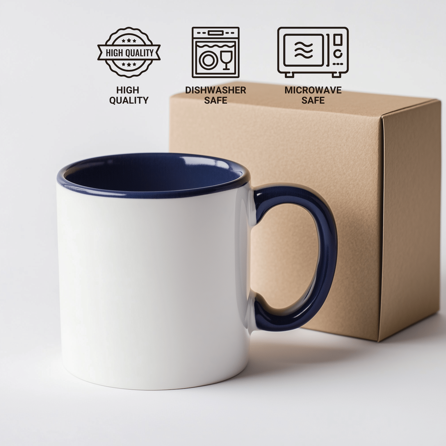 Funny Biologist Gifts for Him - 'I'm A Biologist. Not A Magician...' Two Tone Coffee Mug, Gifts from Men, Gifts for Biologist Fathers on Father's Day - The Buy Boom
