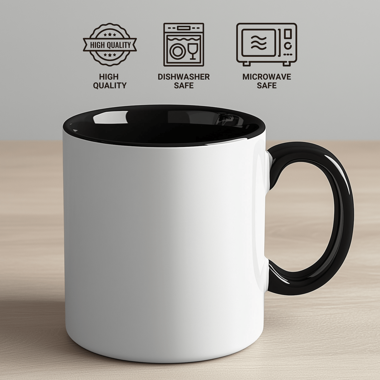 Funny Biologist Gifts for Him - 'I'm A Biologist. Not A Magician...' Two Tone Coffee Mug, Gifts from Men, Gifts for Biologist Fathers on Father's Day - The Buy Boom