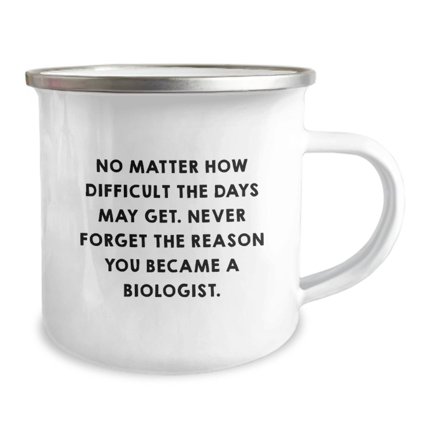 Funny Biologist Gifts from Family - Christmas Unique Gifts for Biologist Friends - Camping Mug with Inspirational Quote - Gifts for Men - The Buy Boom