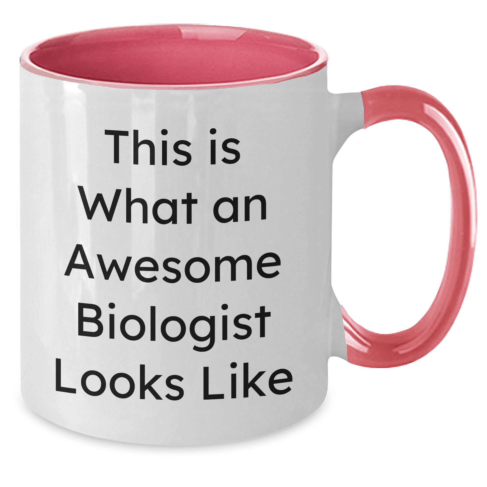 Funny Biologist Gifts from Men to Awesome Biologists, This Is What An Awesome Biologist Looks Like, Two Tone Coffee Mug for Father's Day - The Buy Boom