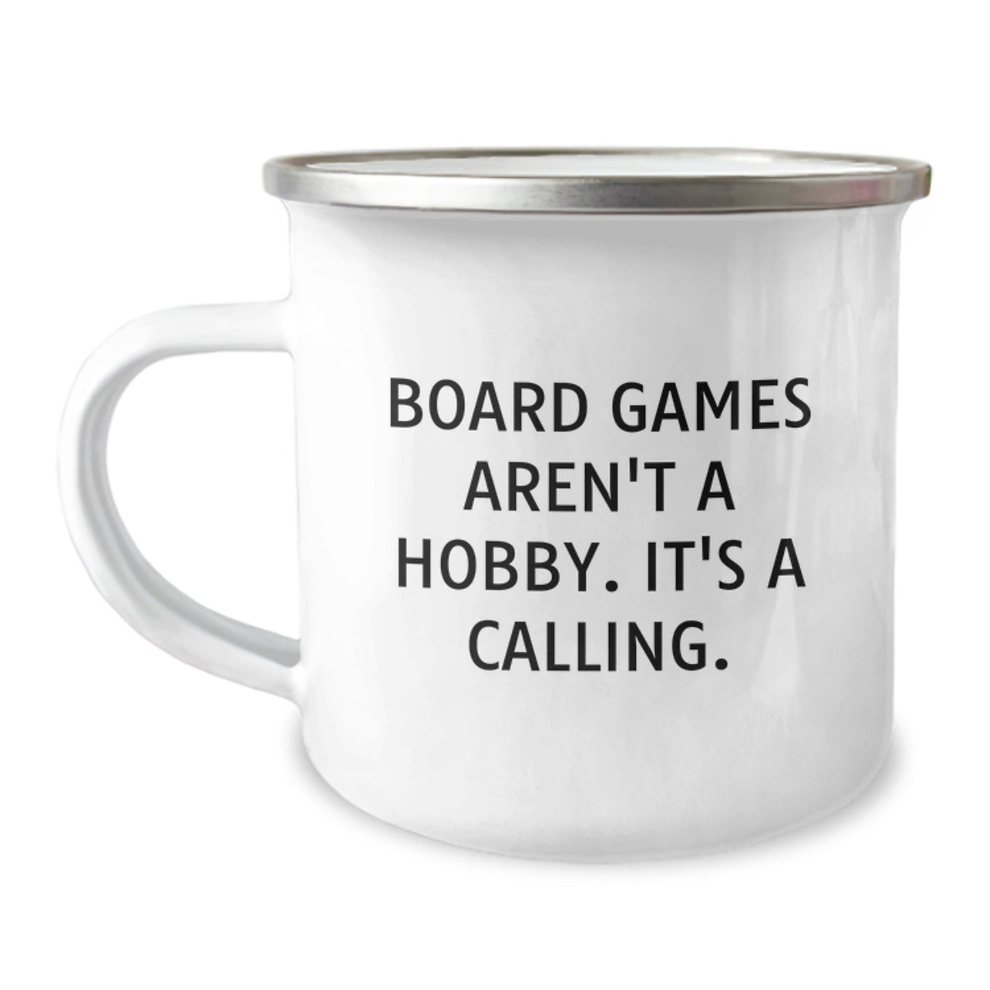 Funny Board Games Gifts for Family and Friends - Camping Mug - Board Games Aren't A Hobby. It's A Calling - Christmas Unique Gifts from Friends - The Buy Boom