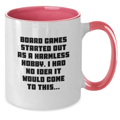 Funny Board Games Gifts for Men - Two Tone Coffee Mug with Inspirational Quote - Gifts from Family to Board Games Enthusiasts - Unique Christmas Unique Gifts for Friends, Coworkers, or Family - The Buy Boom