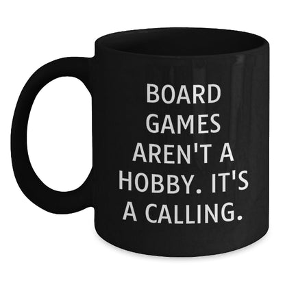 Funny Board Games Quote Black Coffee Mugs for Friends, Board Games Lovers Gifts from Men, Women, Family, Coworkers - The Buy Boom