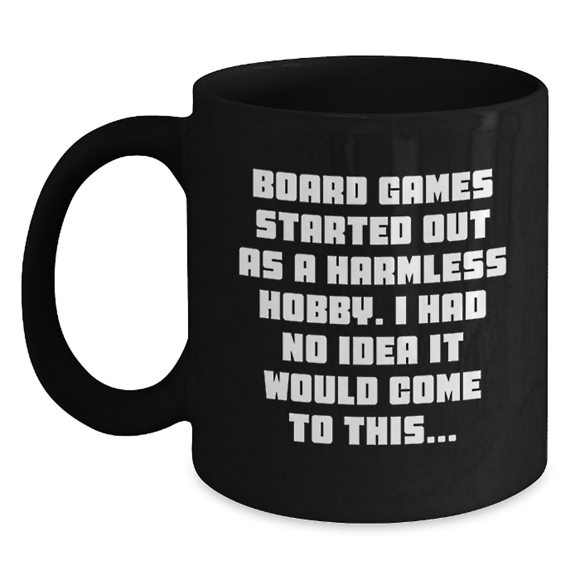 Funny Board Games Quotes Gifts for Board Game Enthusiasts, Black Coffee Mug, from Friends, Christmas Unique Gifts - The Buy Boom