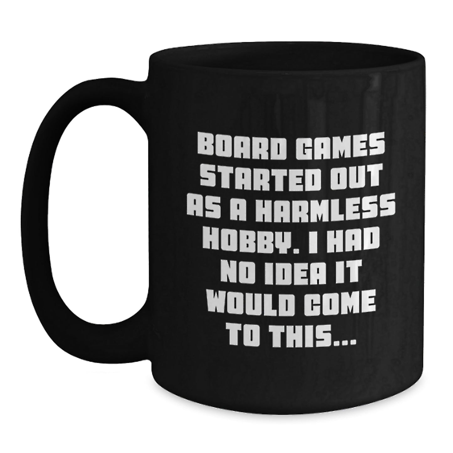 Funny Board Games Quotes Gifts for Board Game Enthusiasts, Black Coffee Mug, from Friends, Christmas Unique Gifts - The Buy Boom