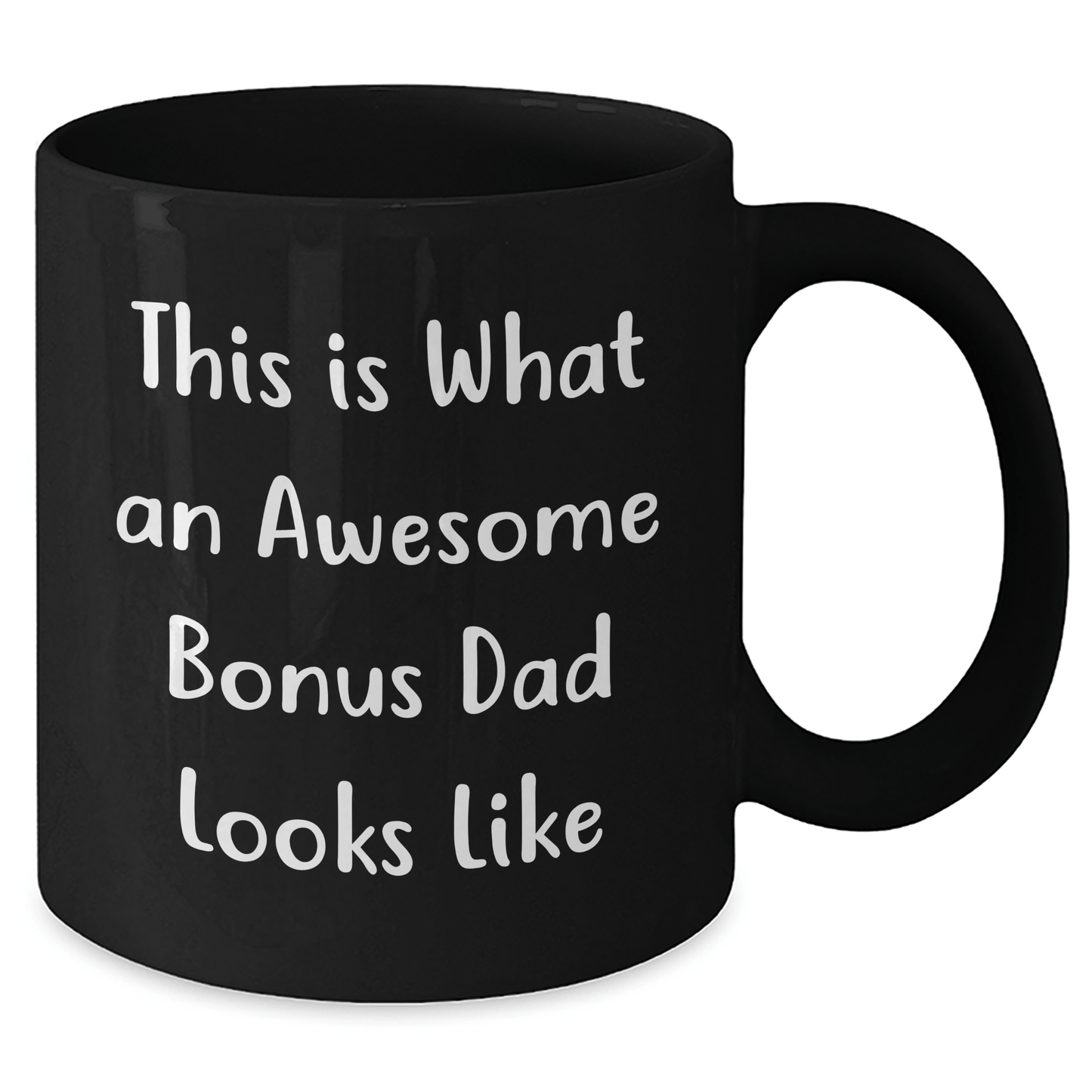 Funny Bonus Dad Gifts from Men to Awesome Bonus Dads Black Coffee Mugs This Is What An Awesome Bonus Dad Looks Like - The Buy Boom
