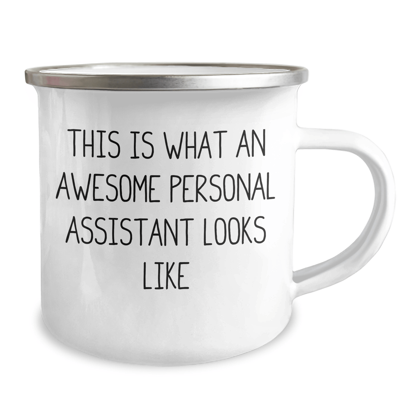 Funny Camping Mug for Personal Assistants from Friends on Father's Day, Gifts for Men - 'This Is What An Awesome Personal Assistant Looks Like' - The Buy Boom