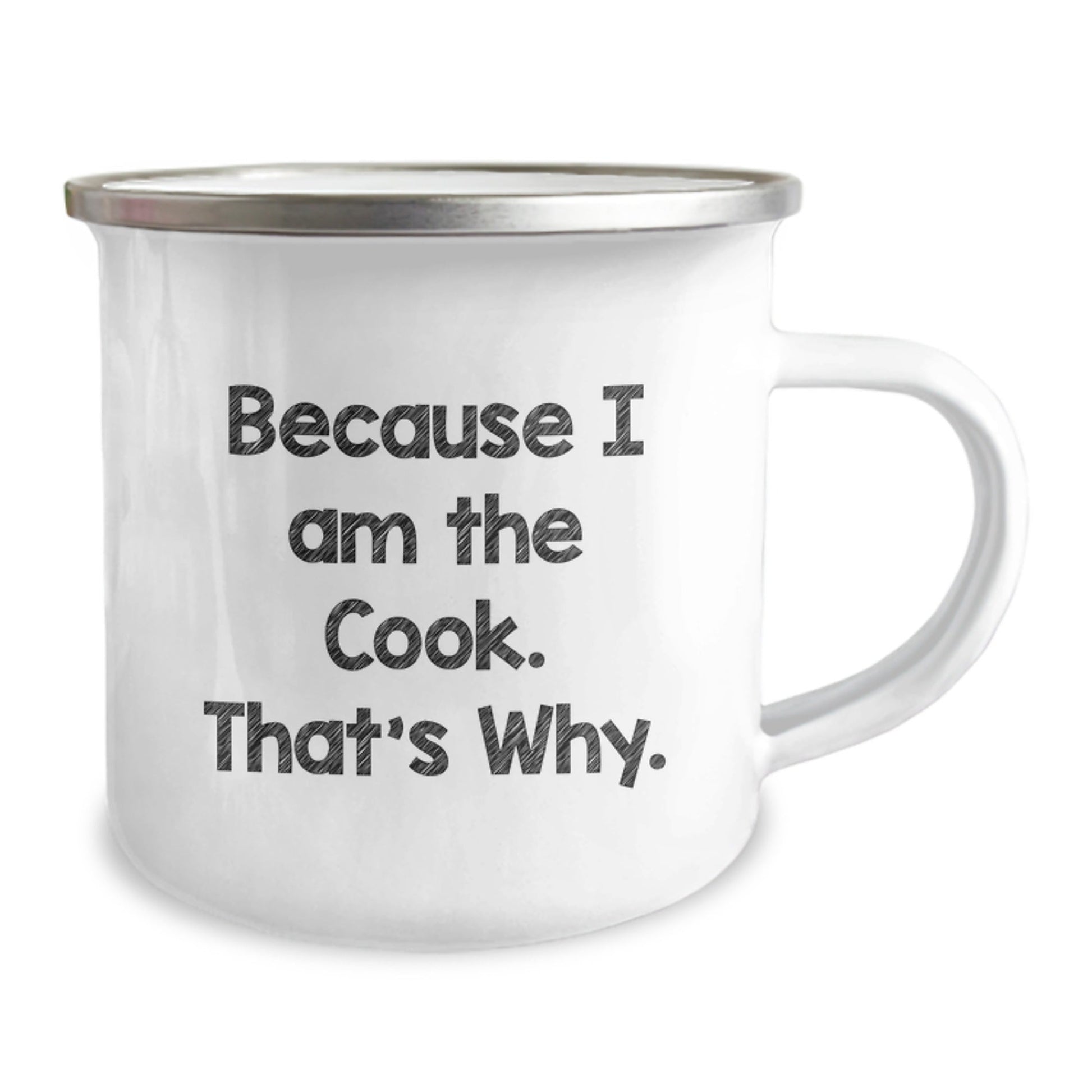 Funny Camping Mugs for Cooks, Because I Am The Cook Gifts from Friends to Family - The Buy Boom