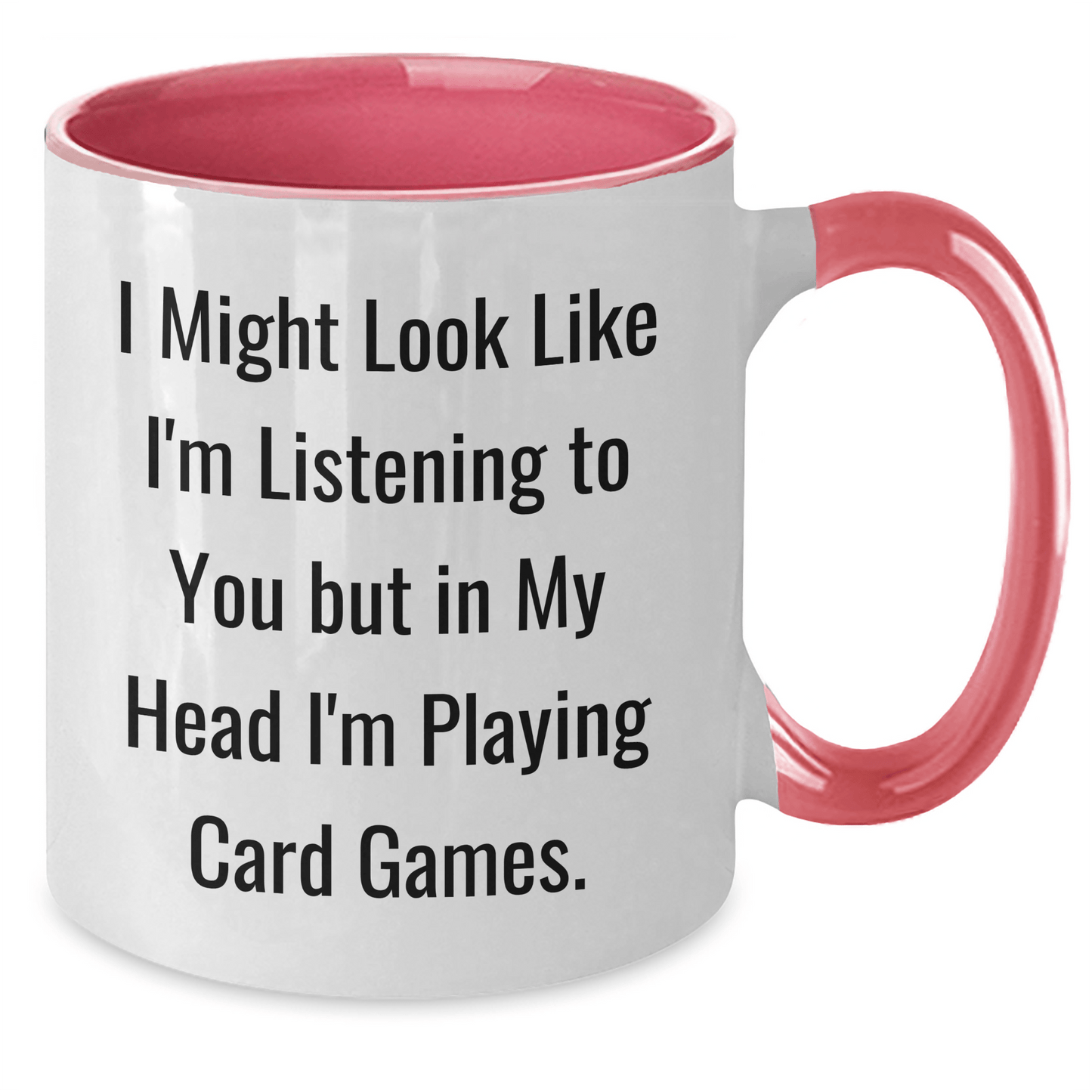 Funny Card Games Enthusiast Gifts, Gifts from Men, Women, Friends, Coworkers, Family, for Card Games Lovers, Two Tone Coffee Mug, Graduation Unique Gifts - The Buy Boom