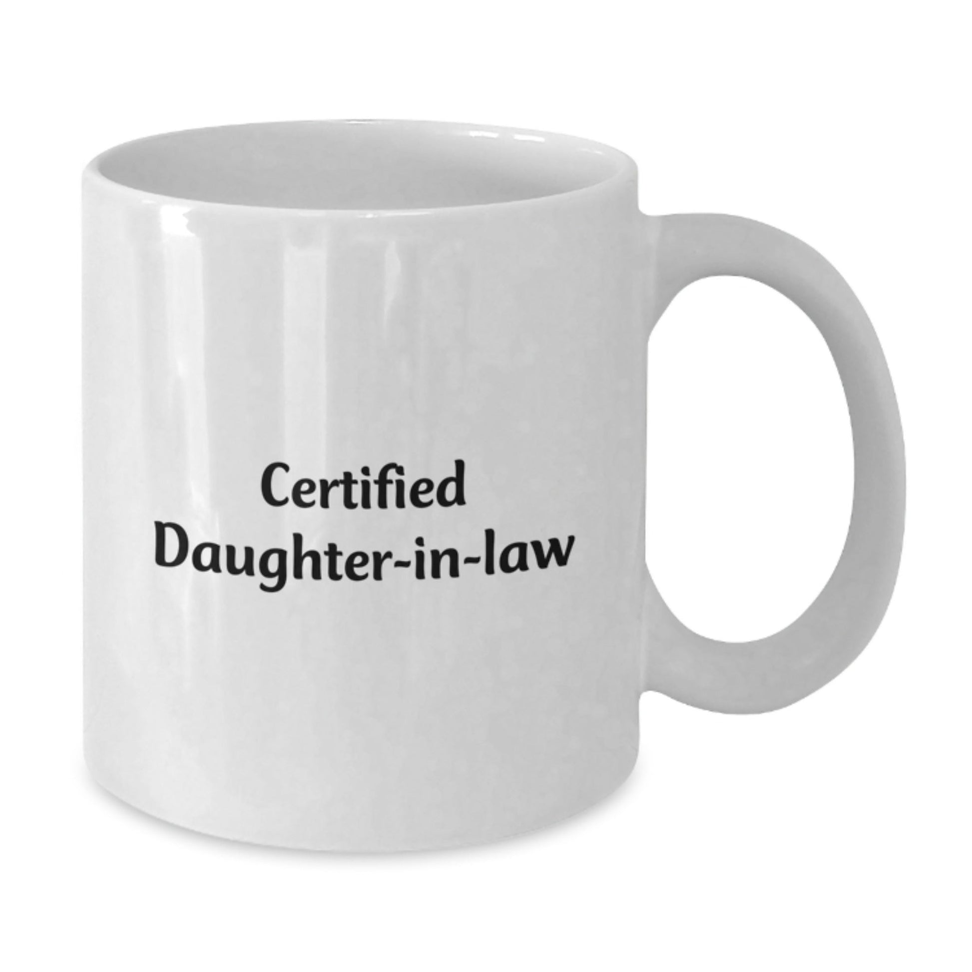 Funny Certified Daughter - in - law Gifts from Family, 'I'm Not Lazy, I'm Just On Daughter - in - law Time' White Coffee Mug for Daughter - in - law Graduation Unique Gifts - The Buy Boom