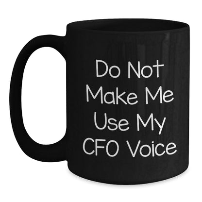 Funny CFO Gifts for Men, Unique Black Coffee Mugs Christmas Unique Gifts from Friends to CFO - The Buy Boom