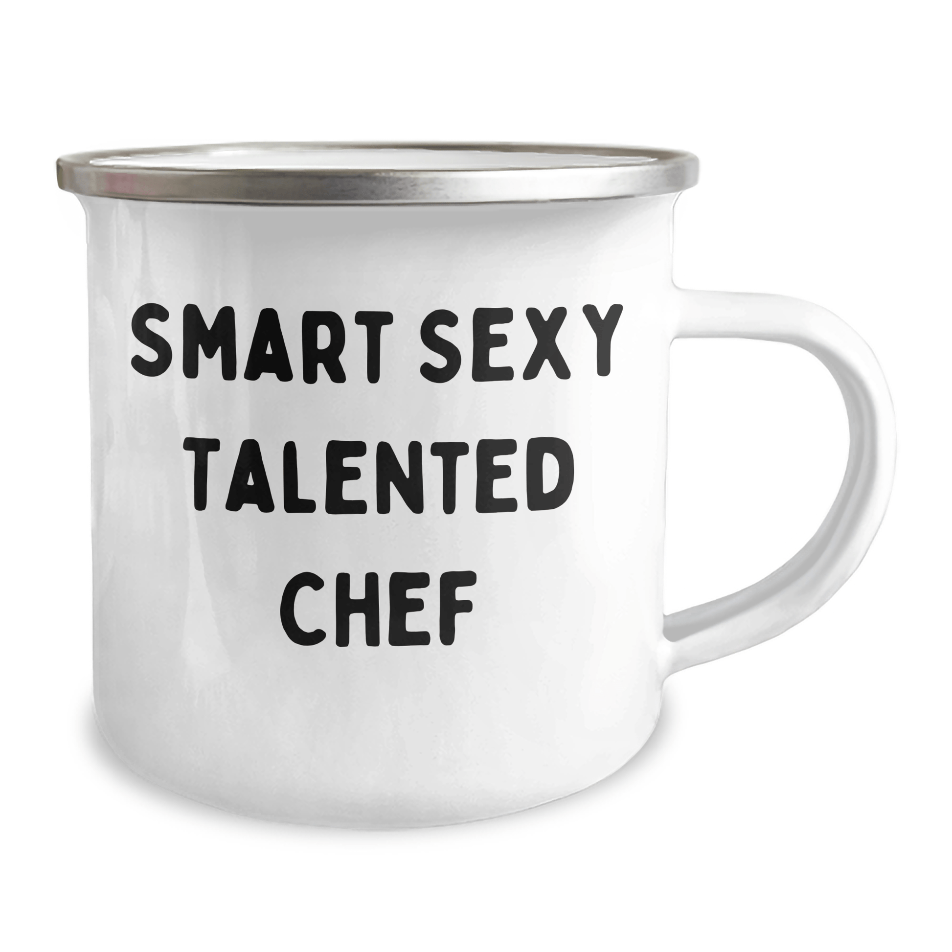 Funny Chef Gift - Smart Sexy Talented Quote Camping Mug - The Buy Boom