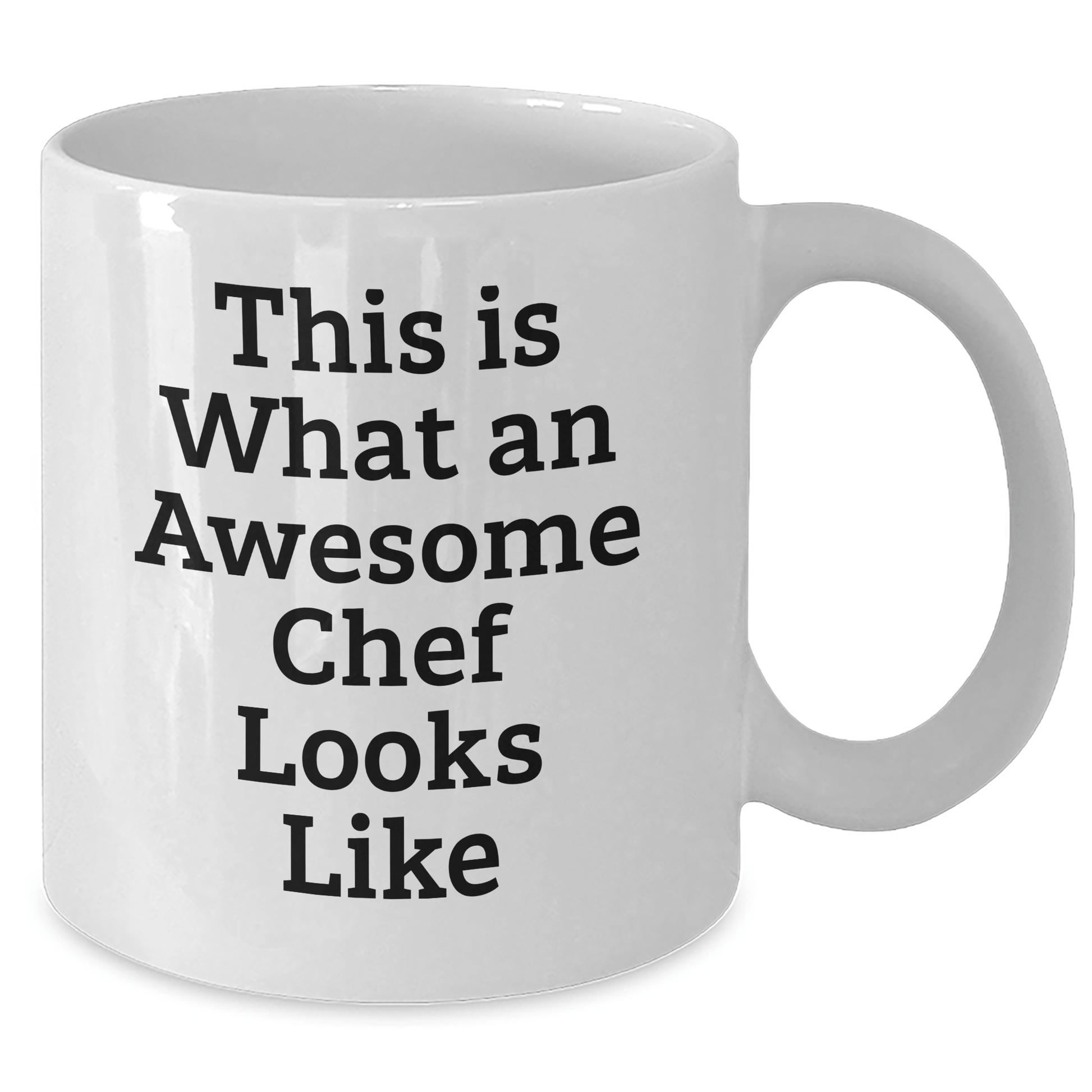 Funny Chef Gifts from Friends to Awesome Chefs - White Coffee Mug, This Is What An Awesome Chef Looks Like, Father's Day Unique Gifts for Men - The Buy Boom