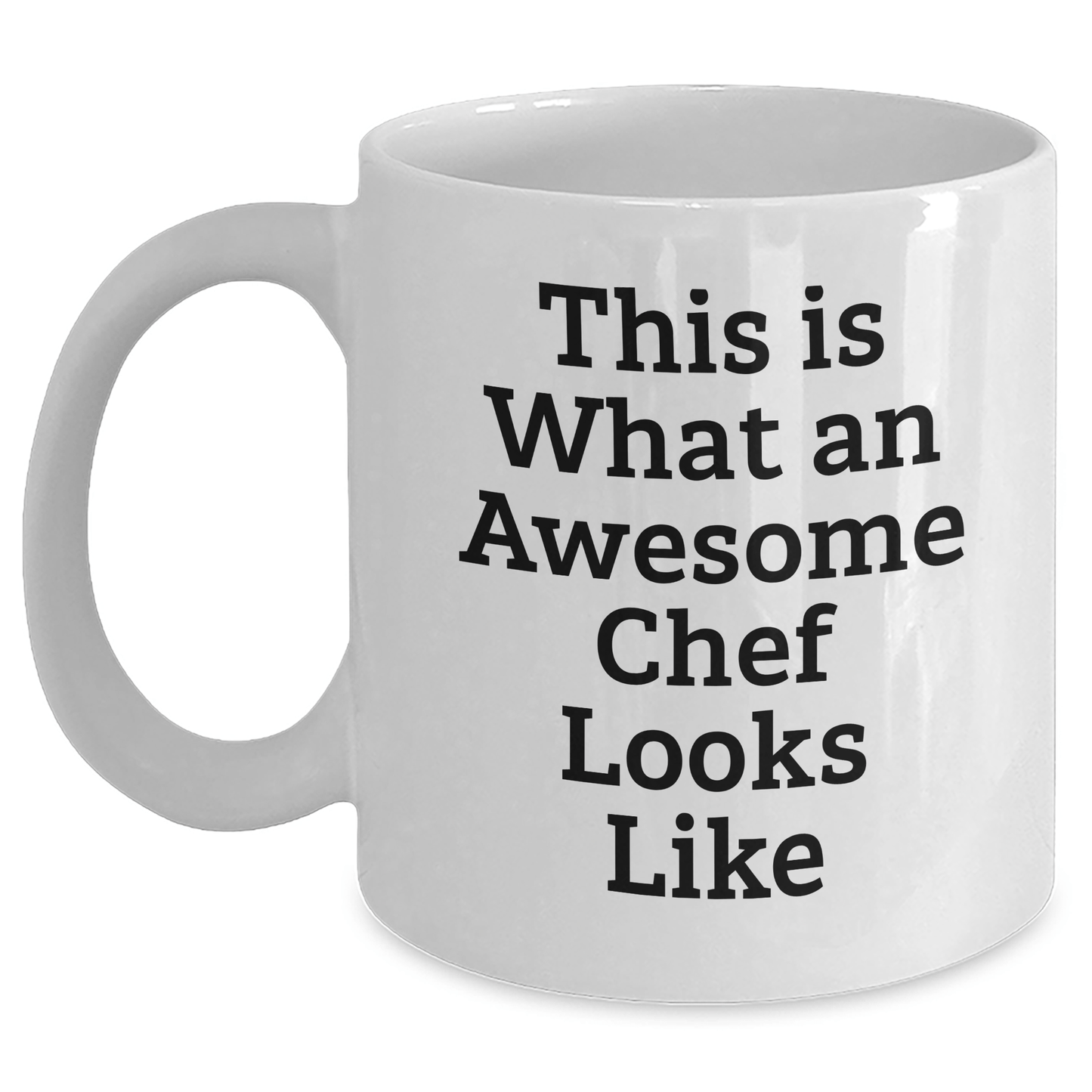 Funny Chef Gifts from Friends to Awesome Chefs - White Coffee Mug, This Is What An Awesome Chef Looks Like, Father's Day Unique Gifts for Men - The Buy Boom