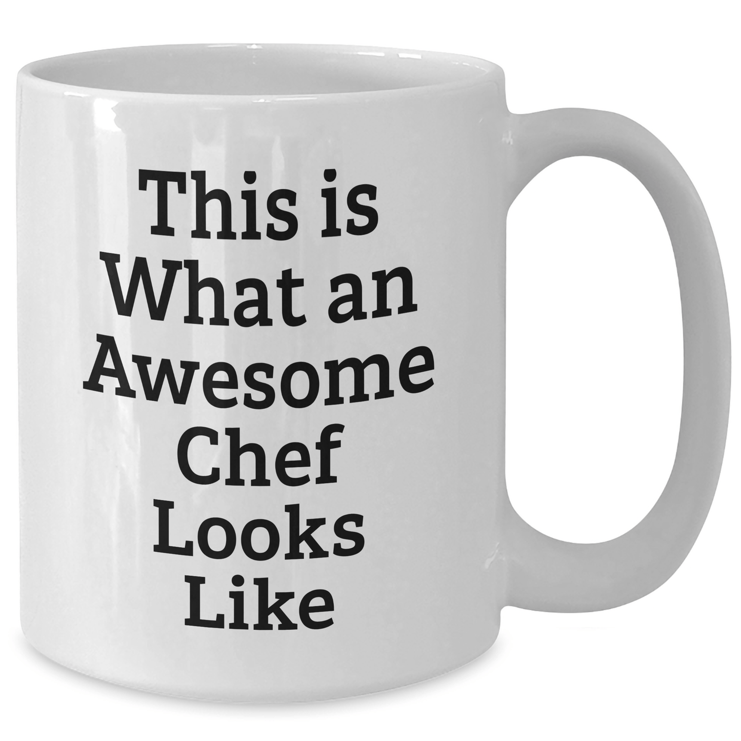 Funny Chef Gifts from Friends to Awesome Chefs - White Coffee Mug, This Is What An Awesome Chef Looks Like, Father's Day Unique Gifts for Men - The Buy Boom