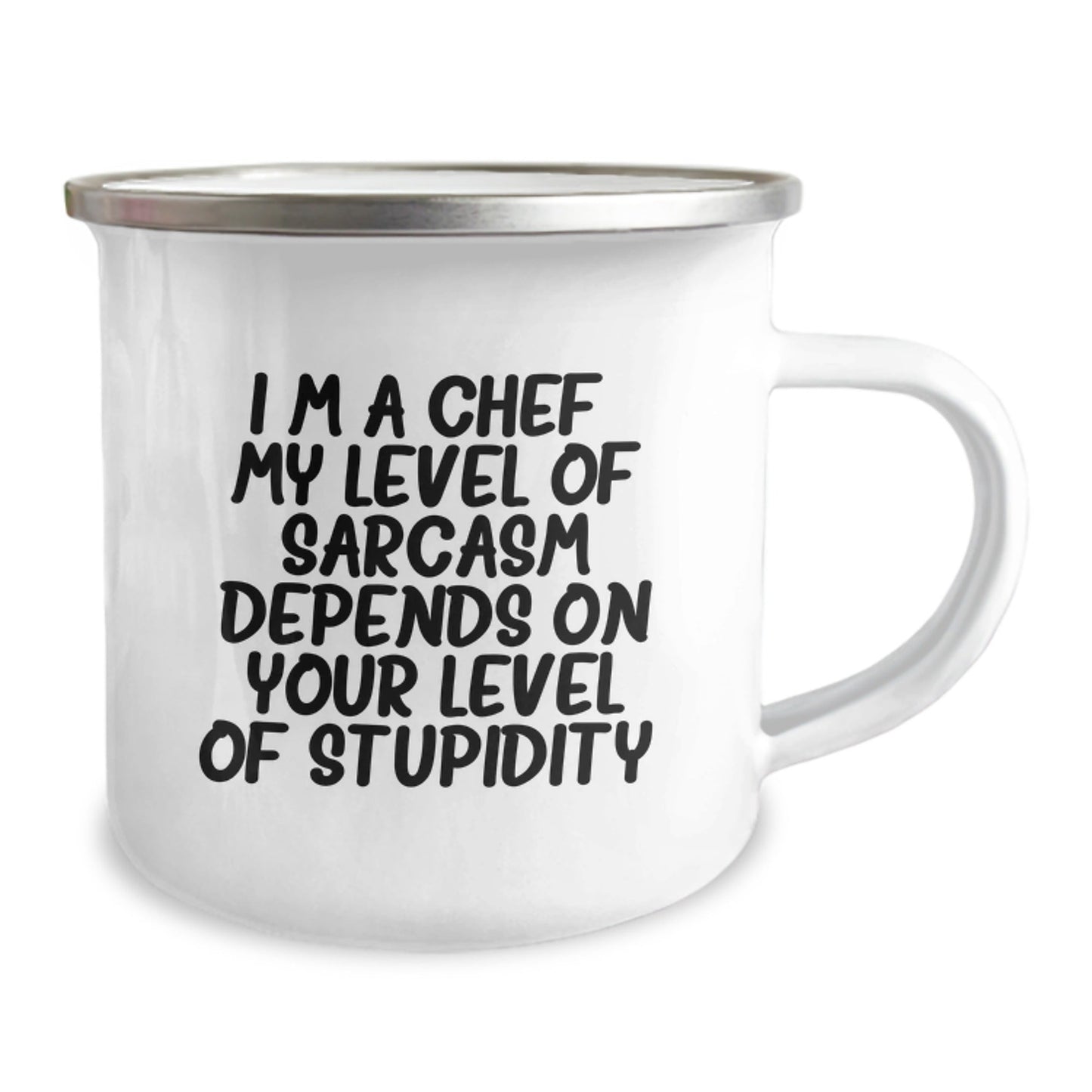 Funny Chef Gifts from Men - Camping Mug for Chef Friends and Family at Christmas Time - The Buy Boom