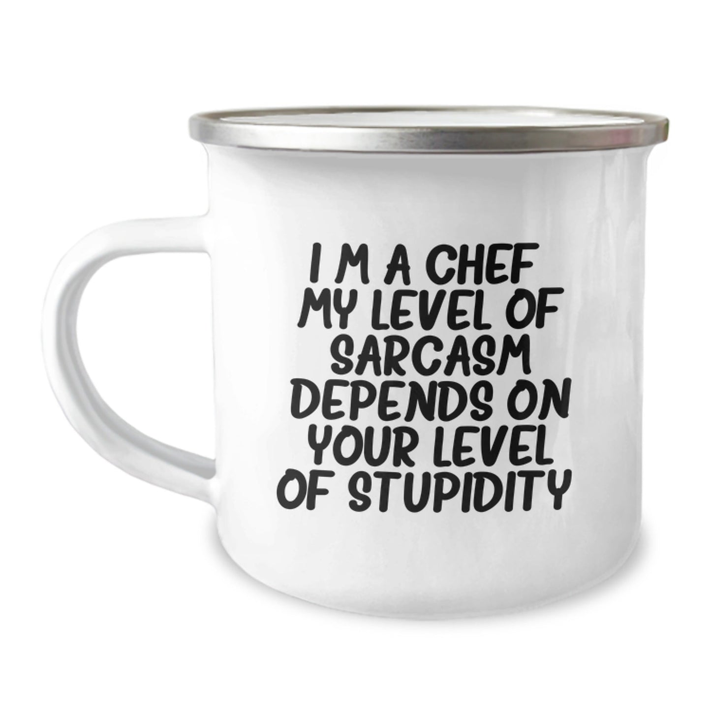 Funny Chef Gifts from Men - Camping Mug for Chef Friends and Family at Christmas Time - The Buy Boom