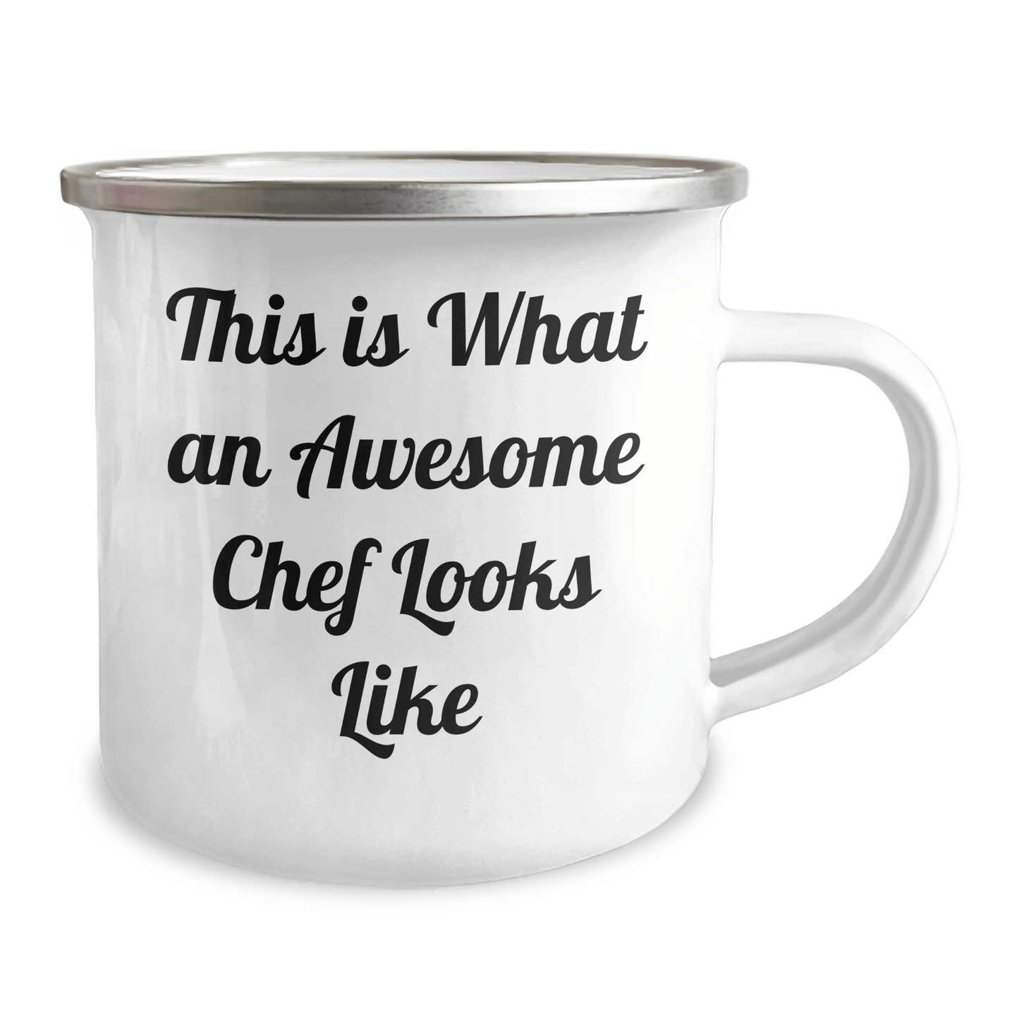 Funny Chef Gifts from Men - This Is What An Awesome Chef Looks Like, Camping Mug for Dad's Special Occasion, Father's Day Unique Gifts - The Buy Boom
